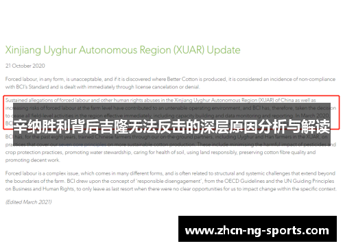 辛纳胜利背后吉隆无法反击的深层原因分析与解读